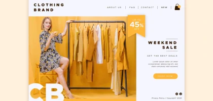 Clothing Websites Banner